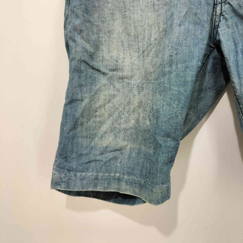 デンハム DENHAM MOHAWK SHORT デニムハーフパンツ メンズ W28