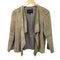 ユナイテッドアローズ UNITED ARROWS 羊革 ラムレザー スエード ボタンレス ジャケット ボレロ レディース JPN:38