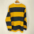 ポロバイラルフローレン Polo by RALPH LAUREN 90S マレーシア製 ポニー刺繍 ボーダー ラガーシャツ メンズ import:XL