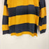 ポロバイラルフローレン Polo by RALPH LAUREN 90S マレーシア製 ポニー刺繍 ボーダー ラガーシャツ メンズ import:XL