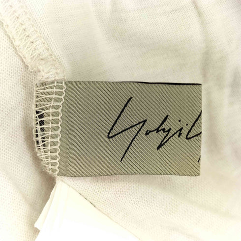 ヨウジヤマモト Yohji Yamamoto S/S 変形 コットン カットソー レディース JPN:2