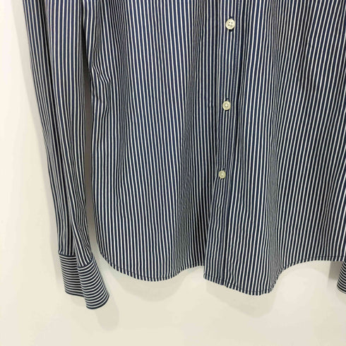 ポロラルフローレン POLO RALPH LAUREN ポニー刺繍 ストライプ ニットドレス L/S シャツ メンズ import:L