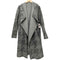 ヒューゴボス HUGO BOSS ベルテッド リバーシブル コート レディース FR:34