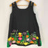 CALVIN LUO ダブルショルダー 花柄刺繍 ノースリーブ レディース import:S
