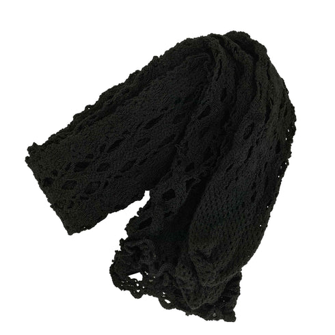 ヨウジヤマモト Yohji Yamamoto クロシェ編み レッグウォーマー レディース FREE