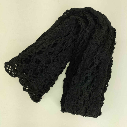 ヨウジヤマモト Yohji Yamamoto クロシェ編み レッグウォーマー レディース FREE