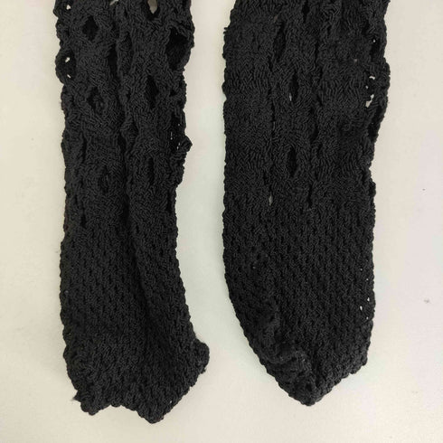 ヨウジヤマモト Yohji Yamamoto クロシェ編み レッグウォーマー レディース FREE