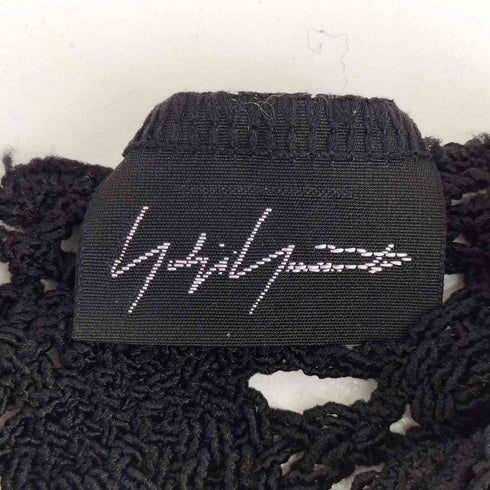 ヨウジヤマモト Yohji Yamamoto クロシェ編み レッグウォーマー レディース FREE