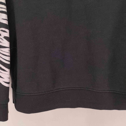 ザラ ZARA 両面プリント プルオーバーパーカー メンズ import:L