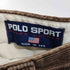 ポロスポーツラルフローレン POLO SPORT RALPH LAUREN 90s USA製 TALONジップ ワイドストレート コーデュロイ パンツ メンズ