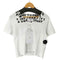 エムエムシックスメゾンマルジェラ MM6 Maison Margiela Vneck SIDA T-Shirt チャリティー・エイズ レディース import:S