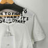 エムエムシックスメゾンマルジェラ MM6 Maison Margiela Vneck SIDA T-Shirt チャリティー・エイズ レディース import:S
