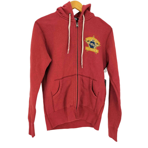 ヒステリックグラマー HYSTERIC GLAMOUR ヒスガールプリント 両面プリント ジップアップパーカー メンズ import:M