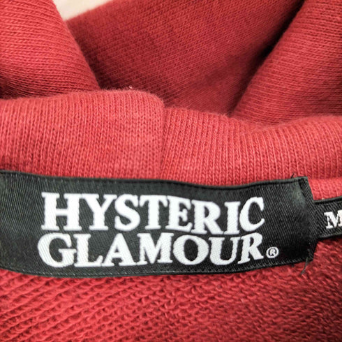ヒステリックグラマー HYSTERIC GLAMOUR ヒスガールプリント 両面プリント ジップアップパーカー メンズ import:M