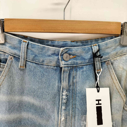 エムエムシックスメゾンマルジェラ MM6 Maison Margiela ディストレストジーンズ パンツ レディース UK:24