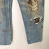 エムエムシックスメゾンマルジェラ MM6 Maison Margiela ディストレストジーンズ パンツ レディース UK:24