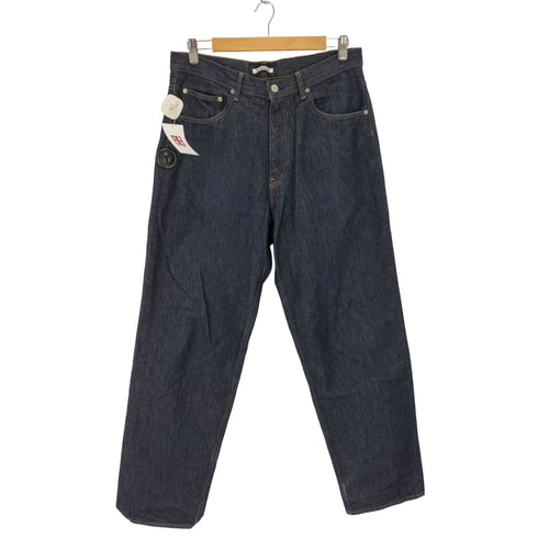 オーラリー AURALEE HARD TWIST DENIM WIDE PANTS メンズ 34