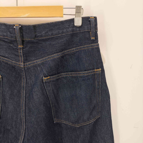 オーラリー AURALEE HARD TWIST DENIM WIDE PANTS メンズ 34
