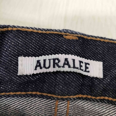 オーラリー AURALEE HARD TWIST DENIM WIDE PANTS メンズ 34