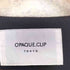 オペークドットクリップ OPAQUE.CLIP ウールライクメルトン ノーカラーコート レディース JPN:36