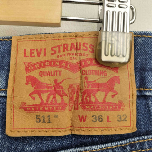リーバイス Levis 511 スリムフィット ストレートデニムパンツ メンズ W36 L32