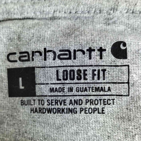 カーハート Carhartt WORKWEAR S/S POCKET T-SHIRT LOOSE FIT メンズ import:L