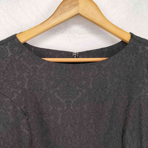 DRESS+ お呼ばれ ドレス パーティー ミモレ丈 レース ワンピース レディース JPN:L