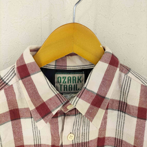 オザークトレイル OZARK TRAIL 90S 香港製 裏地キルティングチェックシャツ メンズ L