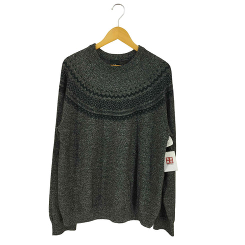 アルマーニエクスチェンジ ARMANI EXCHANGE Fair Isle Sweater Heather Crew Neck メンズ XL