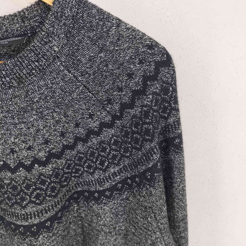 アルマーニエクスチェンジ ARMANI EXCHANGE Fair Isle Sweater Heather Crew Neck メンズ XL
