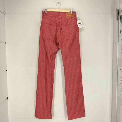 SAMURAI JEANS Lot4 ヘリンボーン ストライプストレートデニムパンツ メンズ 29