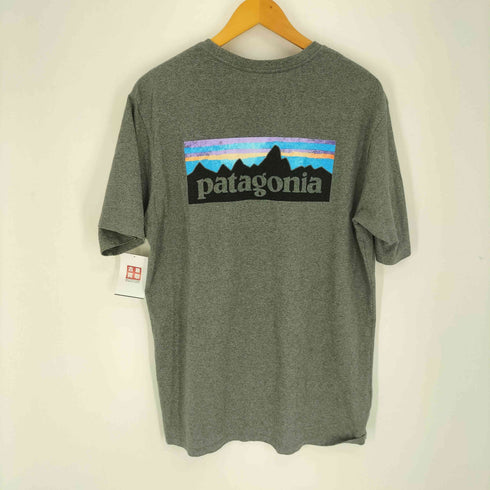 パタゴニア patagonia 20SS MS P-6 Logo Responsibili Tee ロゴ レスポンシビリティー クルーネック 半袖 Tシャツ メンズ import:M