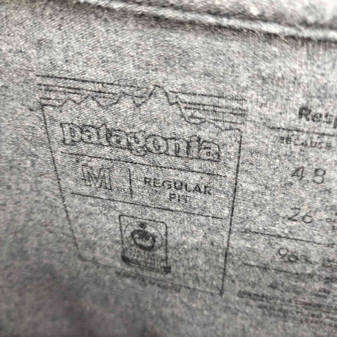パタゴニア patagonia 20SS MS P-6 Logo Responsibili Tee ロゴ レスポンシビリティー クルーネック 半袖 Tシャツ メンズ import:M