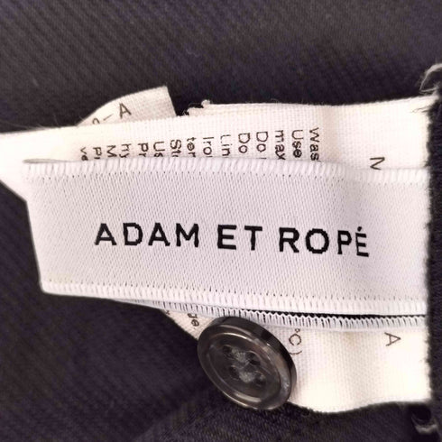 アダムエロペ Adam et Rope フーデッド ノースリーブ シャツワンピース レディース FREE