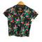 ケンゾーパリス KENZO PARIS ヴィンテージ花柄 ノースリーブシャツ レディース import:M
