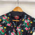 ケンゾーパリス KENZO PARIS ヴィンテージ花柄 ノースリーブシャツ レディース import:M