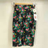 ケンゾーパリス KENZO PARIS ヴィンテージ花柄 五分丈タイトスカート レディース import:M