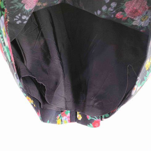 ケンゾーパリス KENZO PARIS ヴィンテージ花柄 五分丈タイトスカート レディース import:M