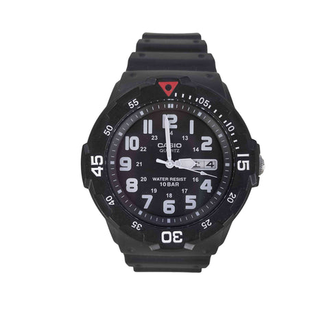 カシオ CASIO Black resin Dive Watch メンズ