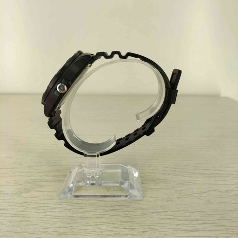 カシオ CASIO Black resin Dive Watch メンズ