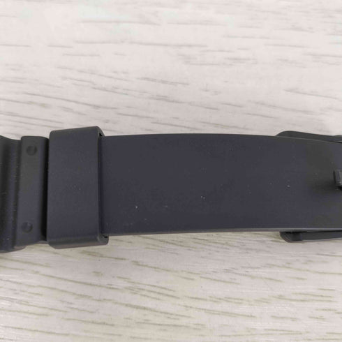 カシオ CASIO Black resin Dive Watch メンズ