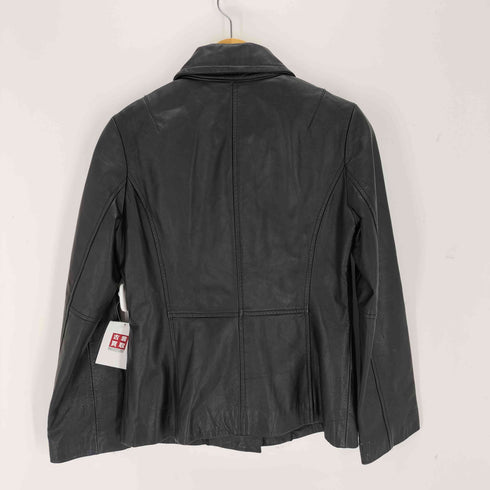 ALPHA CUBIC COW LEATHER 比翼ジップ カウレザージャケット レディース 11AR