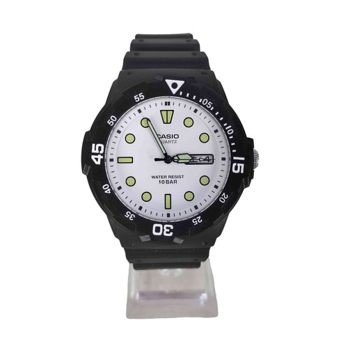 カシオ CASIO Black resin Dive Watch メンズ