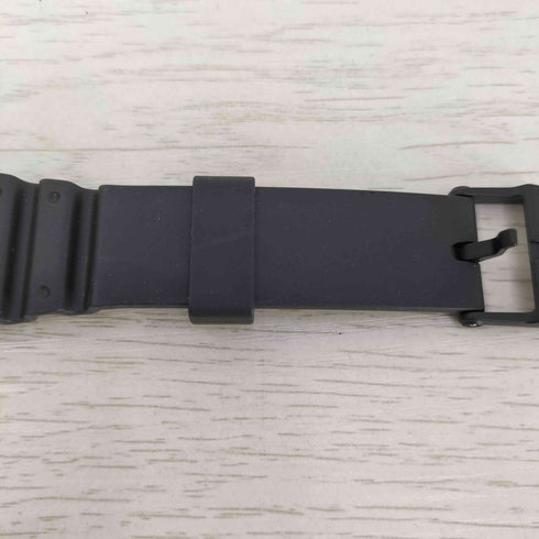 カシオ CASIO Black resin Dive Watch メンズ