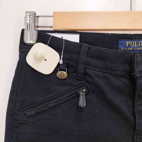 ポロラルフローレン POLO RALPH LAUREN 裾 スナップボタン スリムパンツ レディース 160