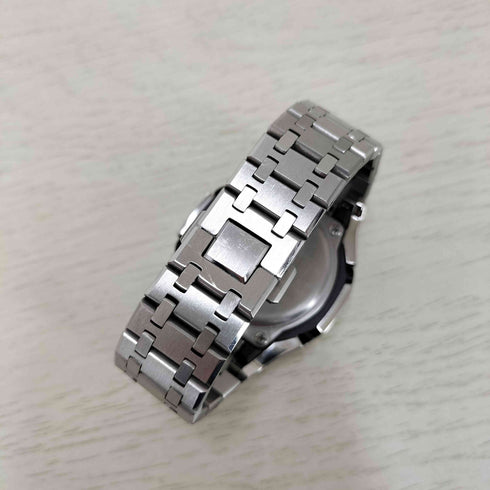 カシオ CASIO G-SHOCK シルバーメタル カスタム gma-s2100-1a メンズ