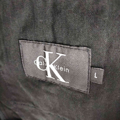 シーケーカルバンクライン ck Calvin Klein シャドーストライプ スイングトップ メンズ L