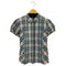 IDF チェック柄 スリム S/S シャツ casual レディース 165/88A