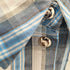 IDF チェック柄 スリム S/S シャツ casual レディース 165/88A