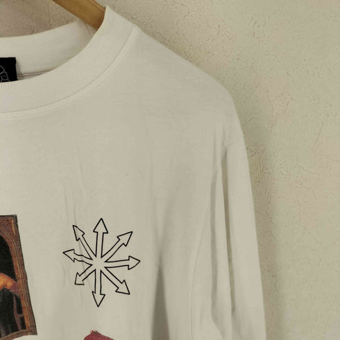 HERESY グラフィックプリント ロングスリーブTシャツ メンズ M